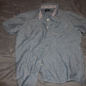 Jean button down